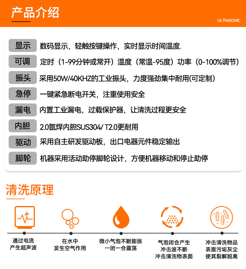 冠博仕GE72338專業(yè)百葉窗超聲波清洗機 | 330L/3600W | 支持定制 適合各種百葉窗清洗