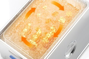 超聲波清洗機加熱可以加熱到多少度？